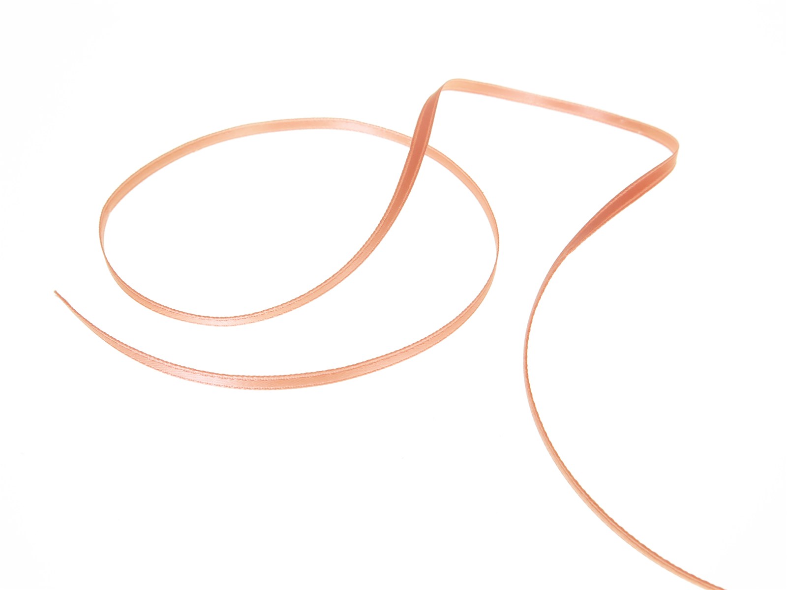 Double Face Satin Ribbon - Plain - 81 Woodrose - 3 mm