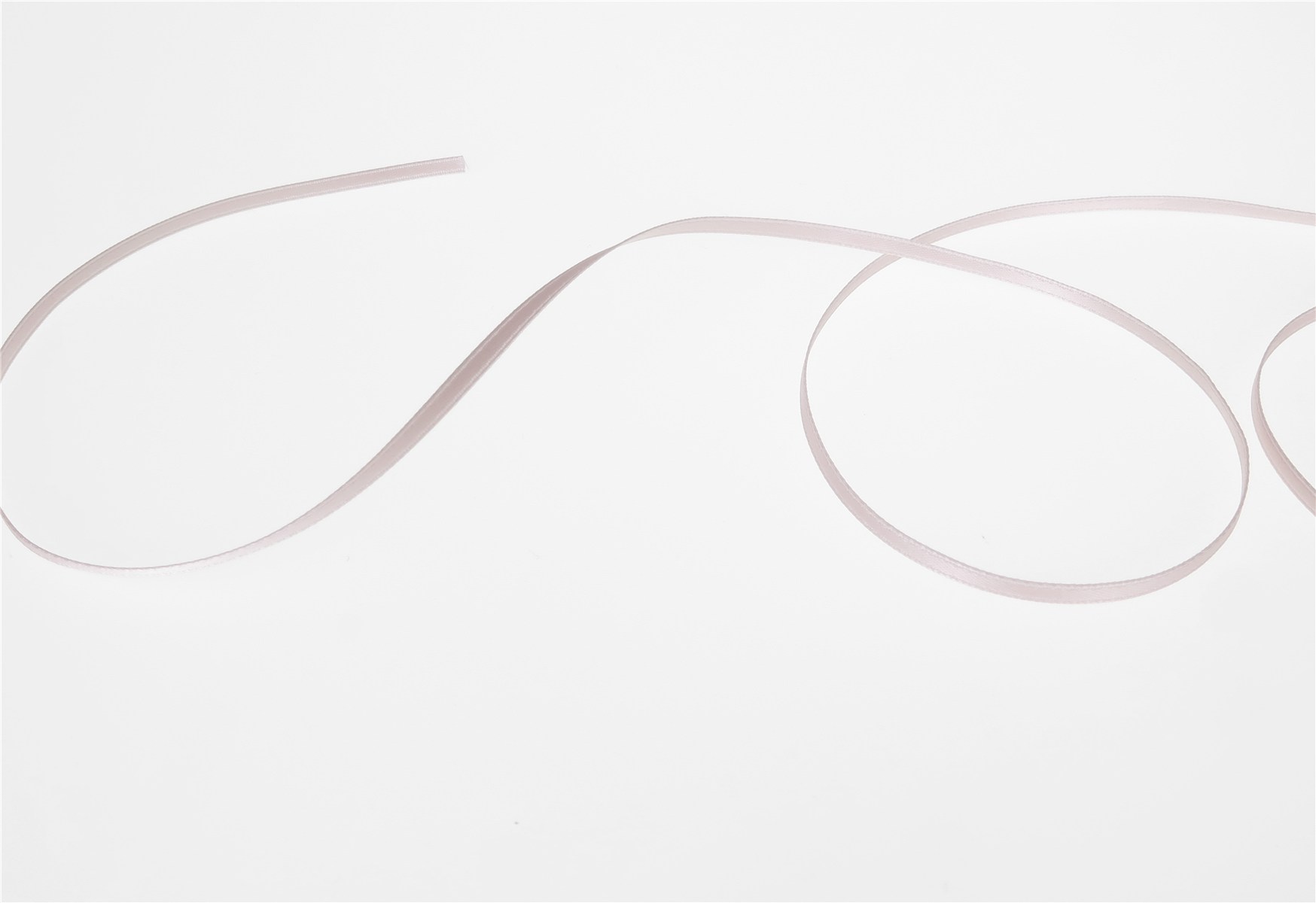 Double Face Satin Ribbon - Plain - 04 Rose - 3 mm