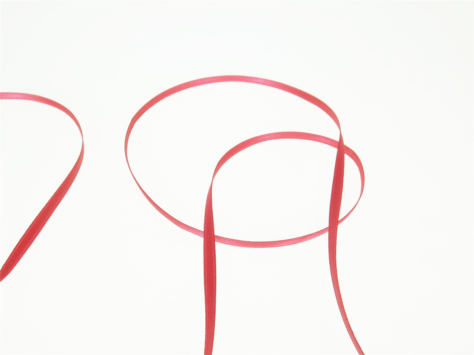 Double Face Satin Ribbon - Plain - 273 Rose Mauve - 3 mm