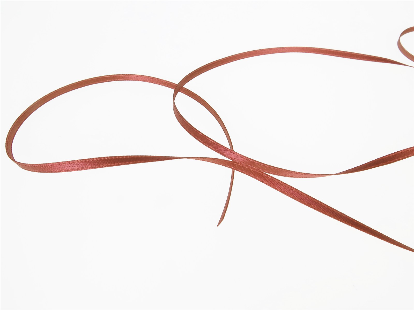 Double Face Satin Ribbon - Plain - 267 Alt Rosa - 3 mm