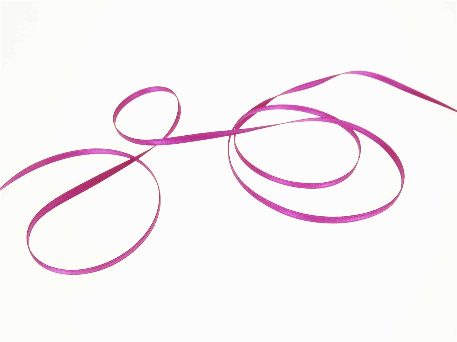 Double Face Satin Ribbon - Plain - 19 Purple - 3 mm