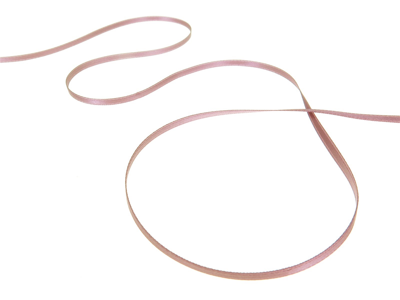 Double Face Satin Ribbon - Plain - 262 Crocus - 3 mm