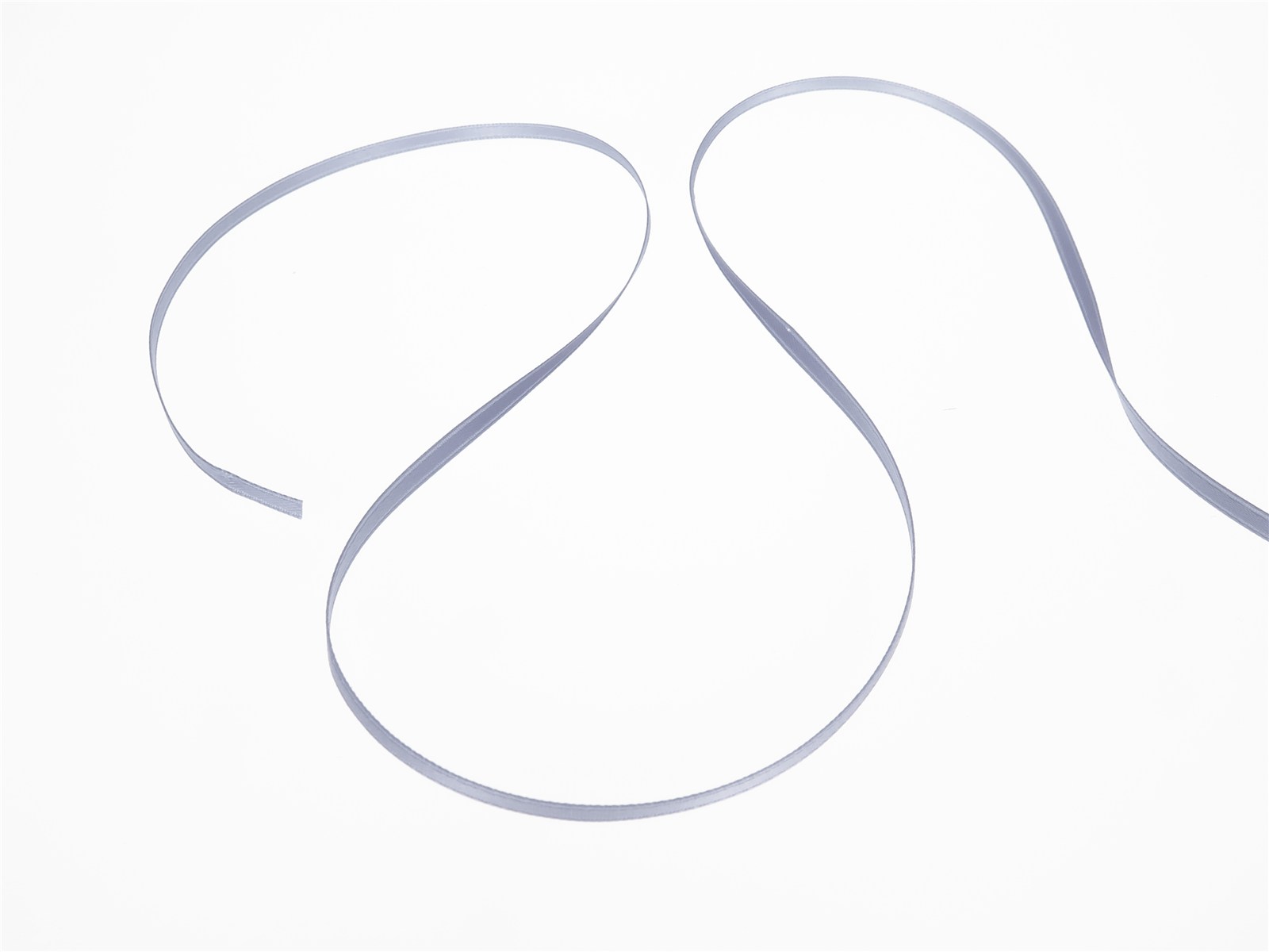 Double Face Satin Ribbon - Plain - 38 Horizon - 3 mm