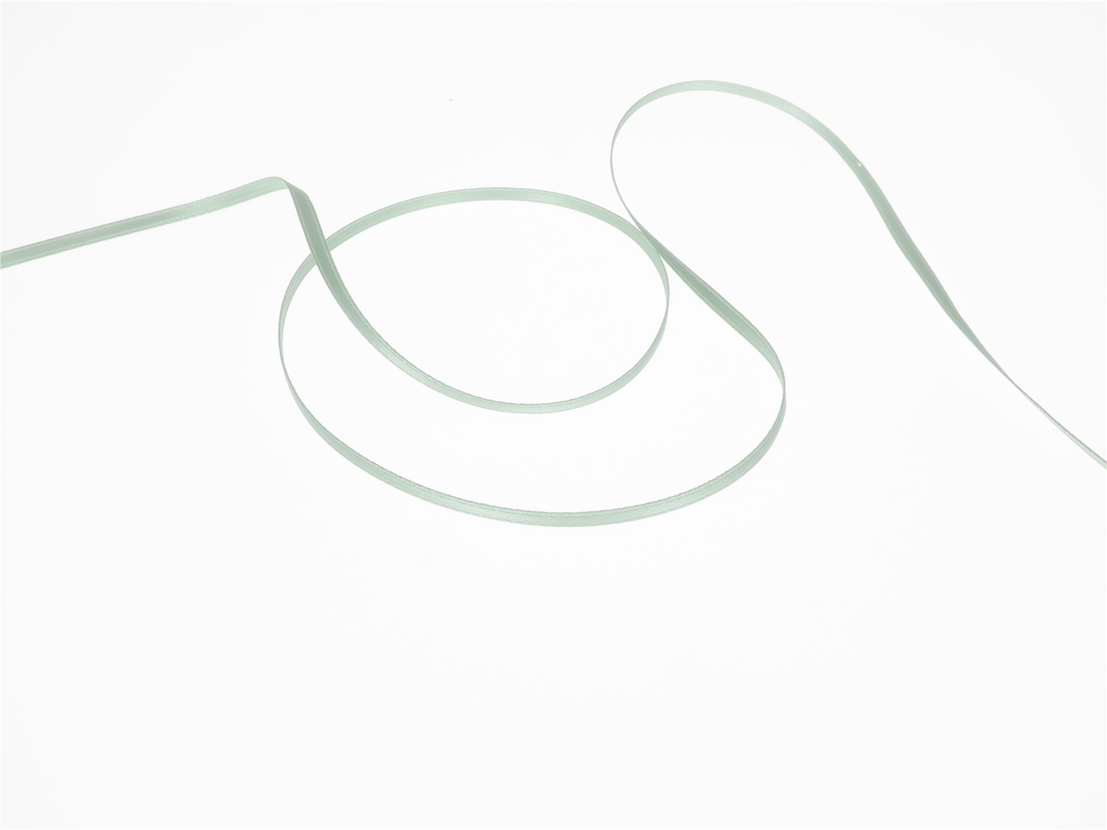 Double Face Satin Ribbon - Plain - 302 Menthe - 3 mm