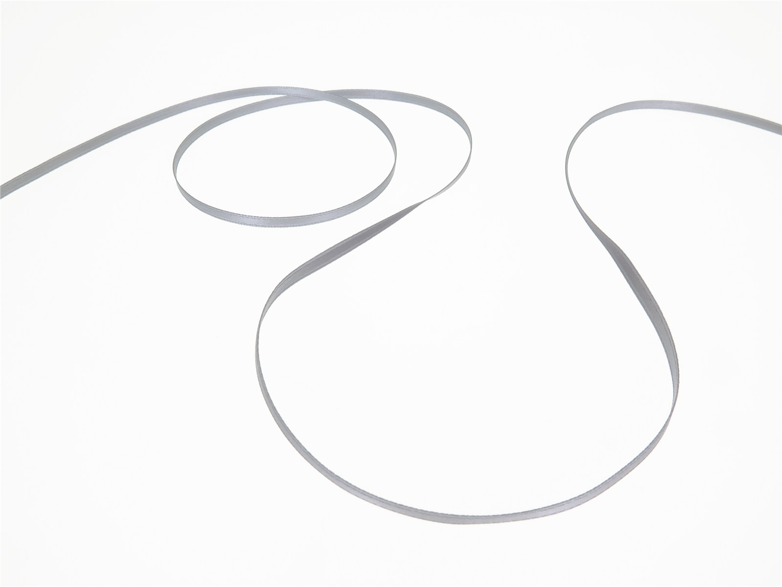 Double Face Satin Ribbon - Plain - 574 Dusty Blue - 3 mm