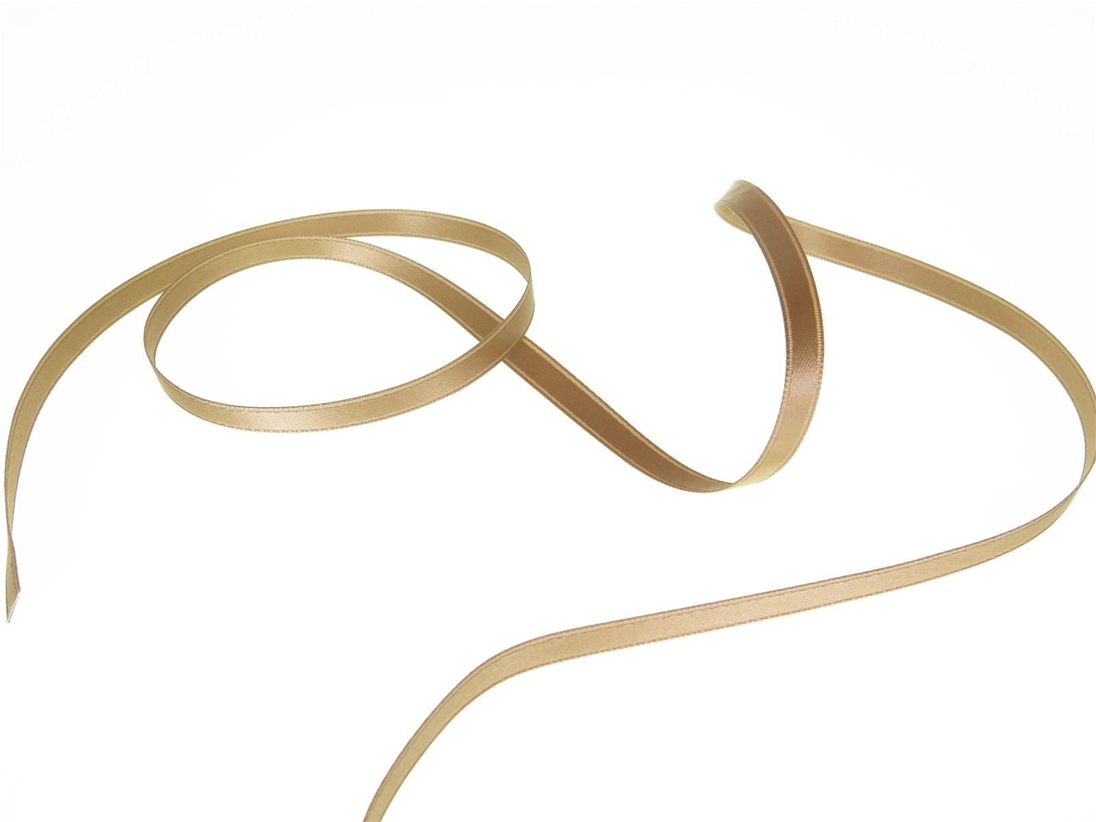 Double Face Satin Ribbon - Plain - 29 Sable - 6 mm