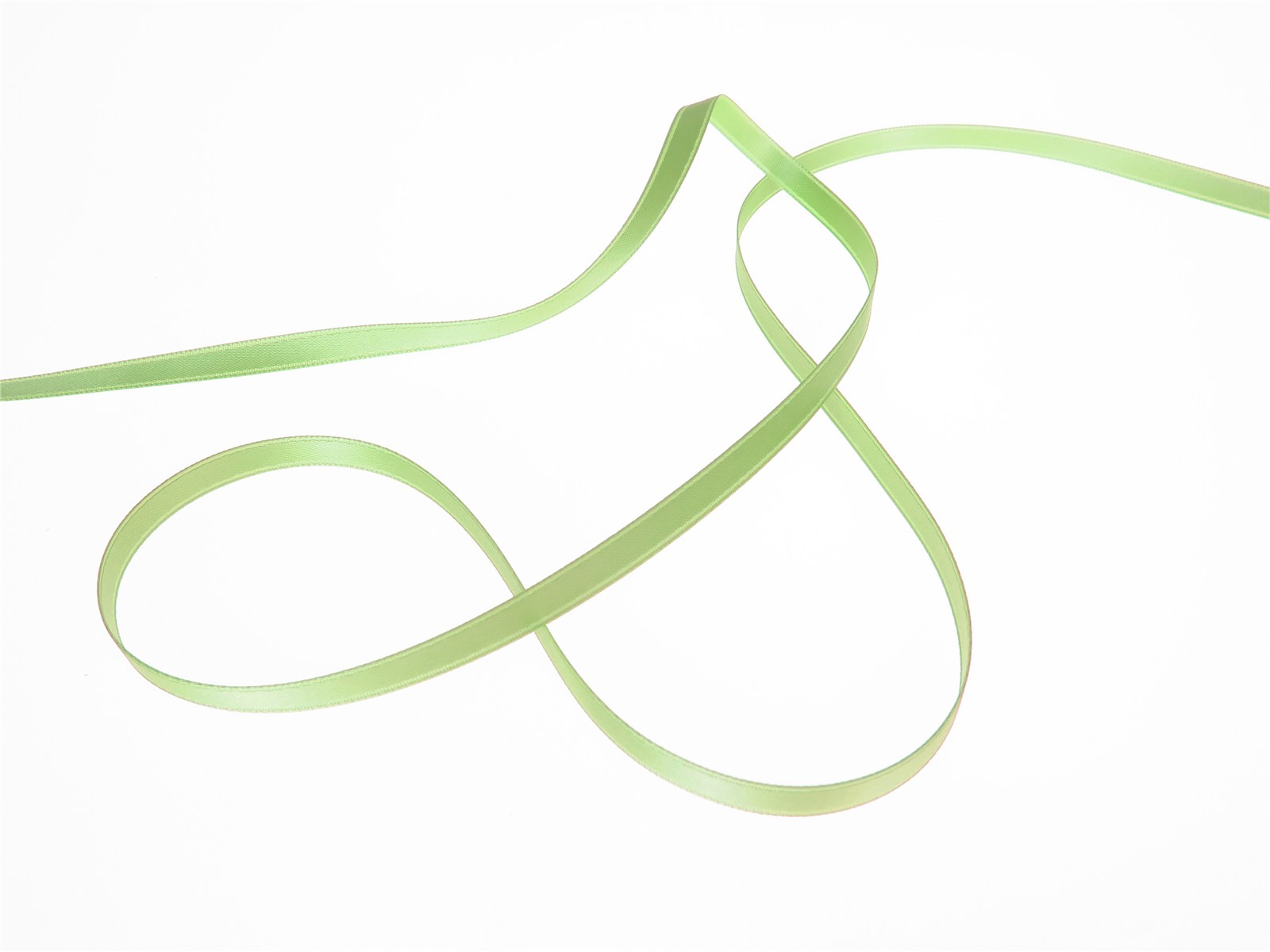 Double Face Satin Ribbon - Plain - 804 Grass - 6 mm