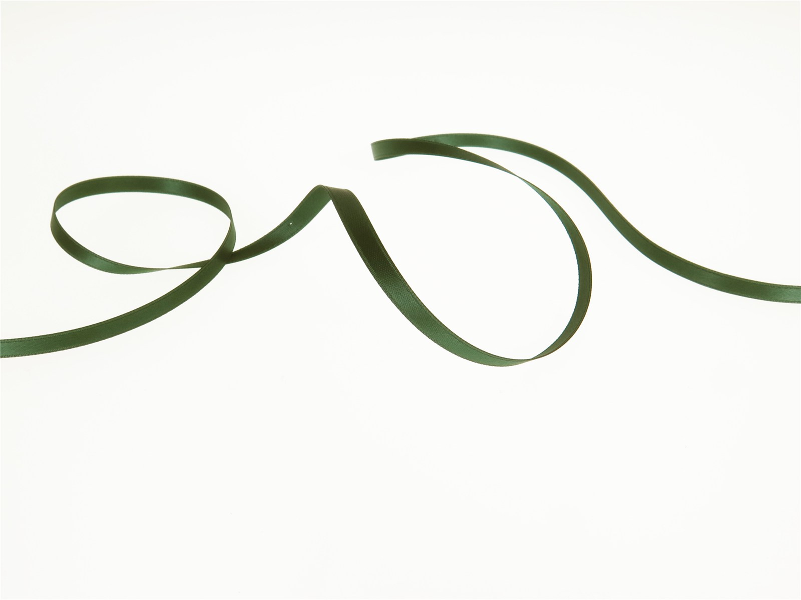 Double Face Satin Ribbon - Plain - 69 Foret - 6 mm