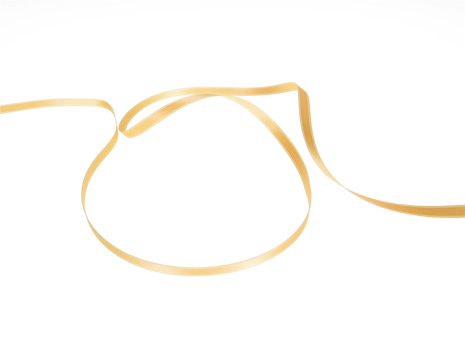 Double Face Satin Ribbon - Plain - 99 Lachs - 6 mm