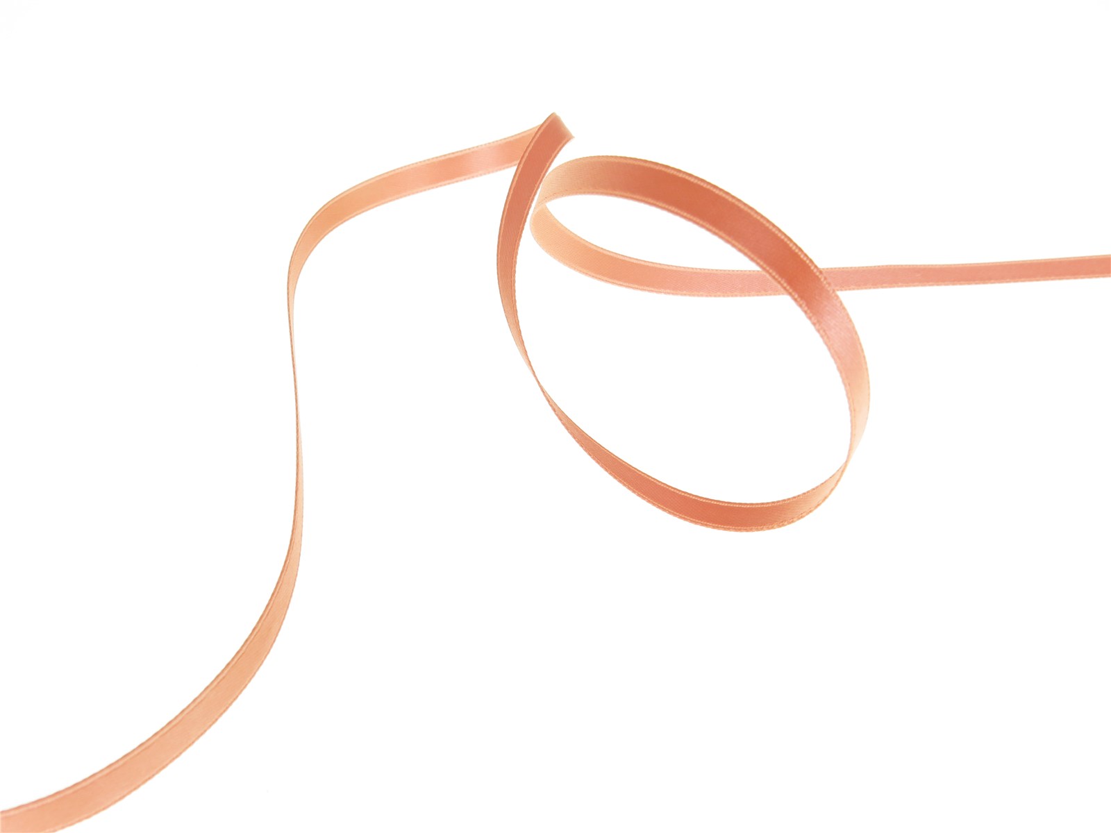 Double Face Satin Ribbon - Plain - 81 Woodrose - 6 mm