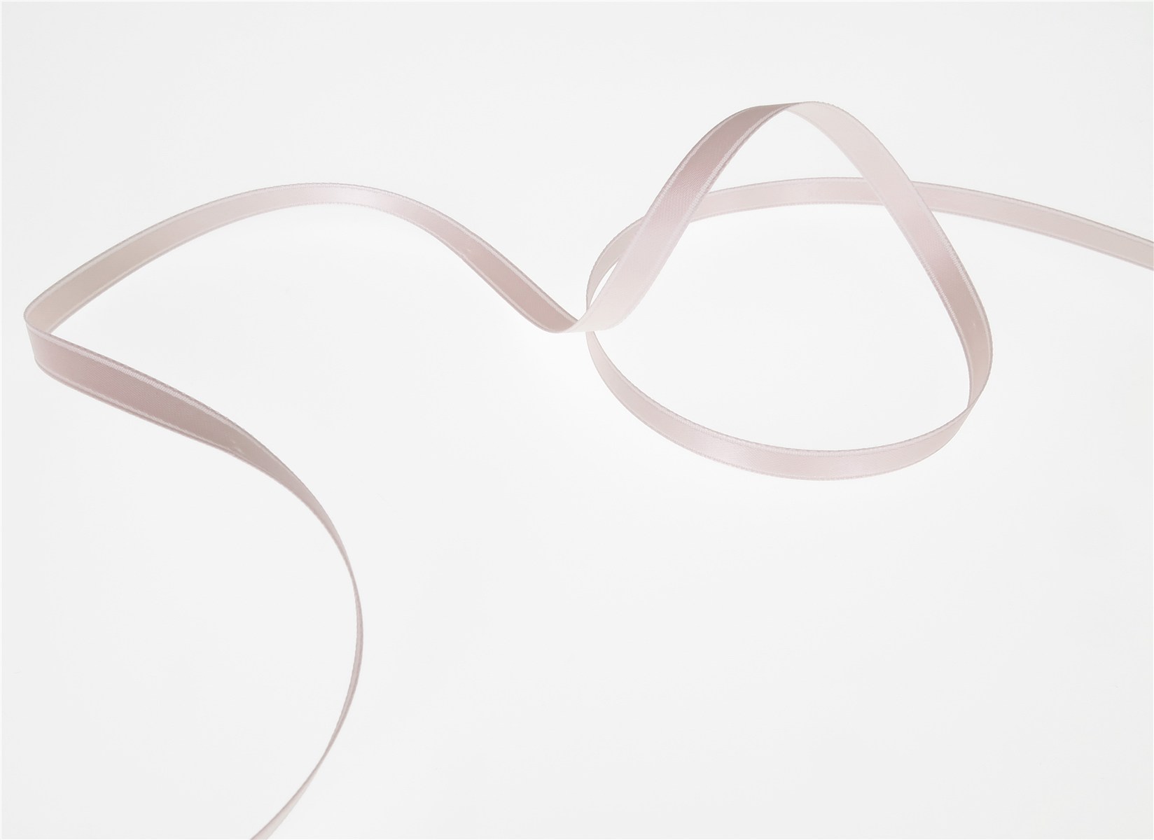 Double Face Satin Ribbon - Plain - 04 Rose - 6 mm