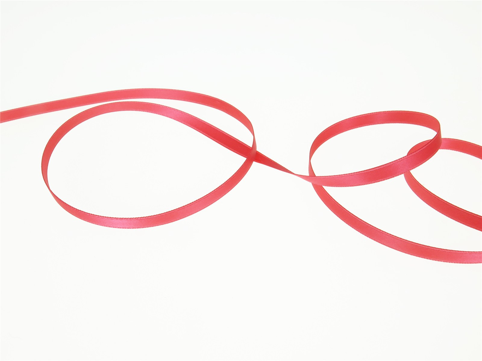 Double Face Satin Ribbon - Plain - 273 Rose Mauve - 6 mm