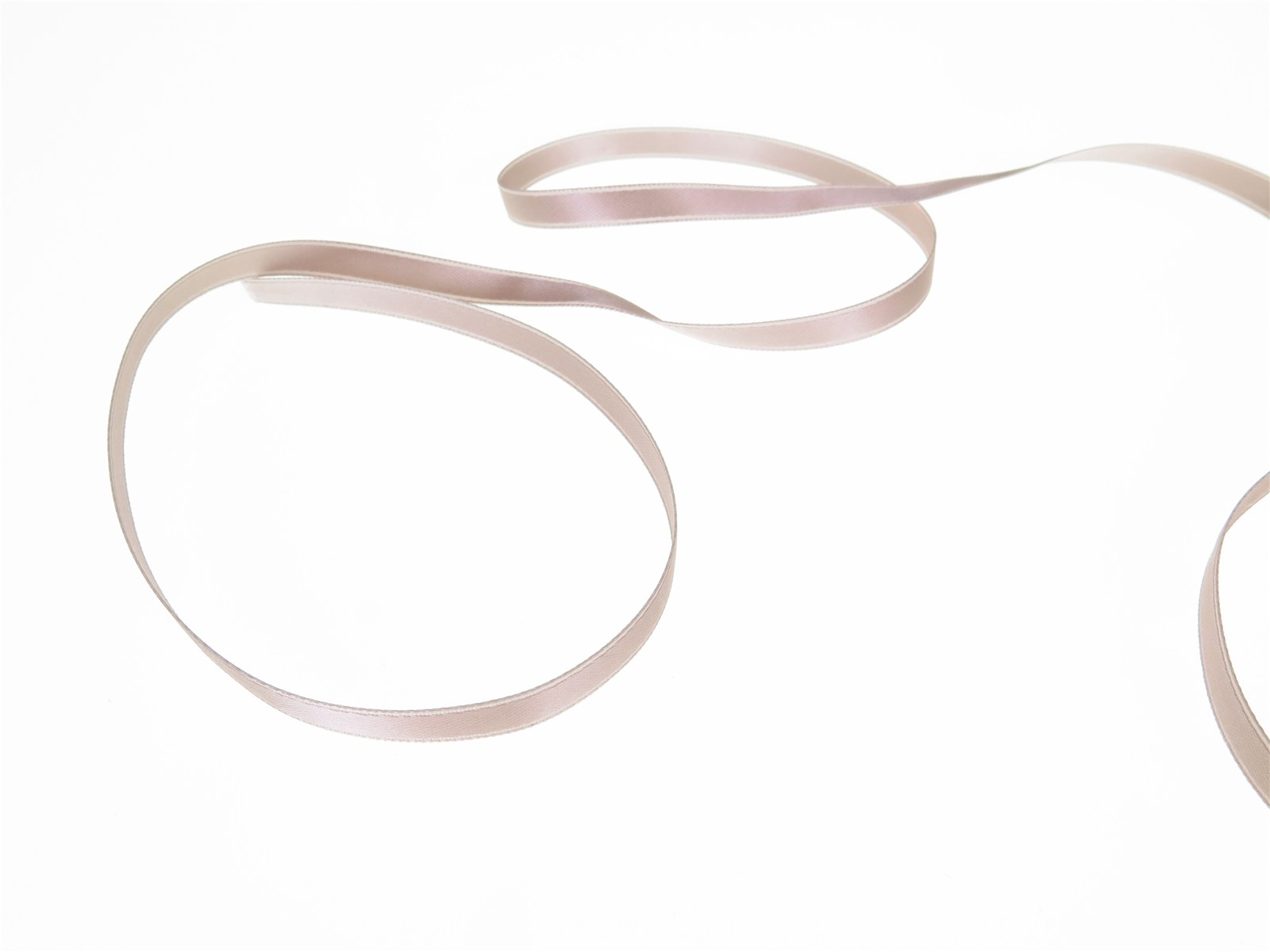 Double Face Satin Ribbon - Plain - 254 Misty Rose - 6 mm