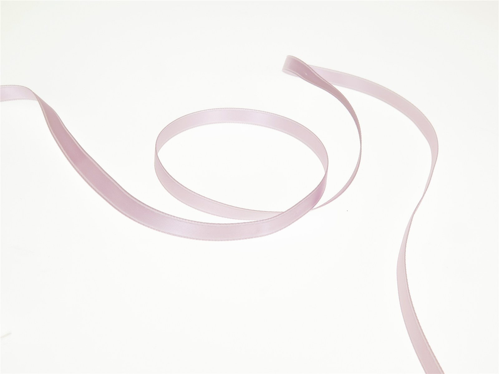 Double Face Satin Ribbon - Plain - 13 Lilas Clair - 6 mm