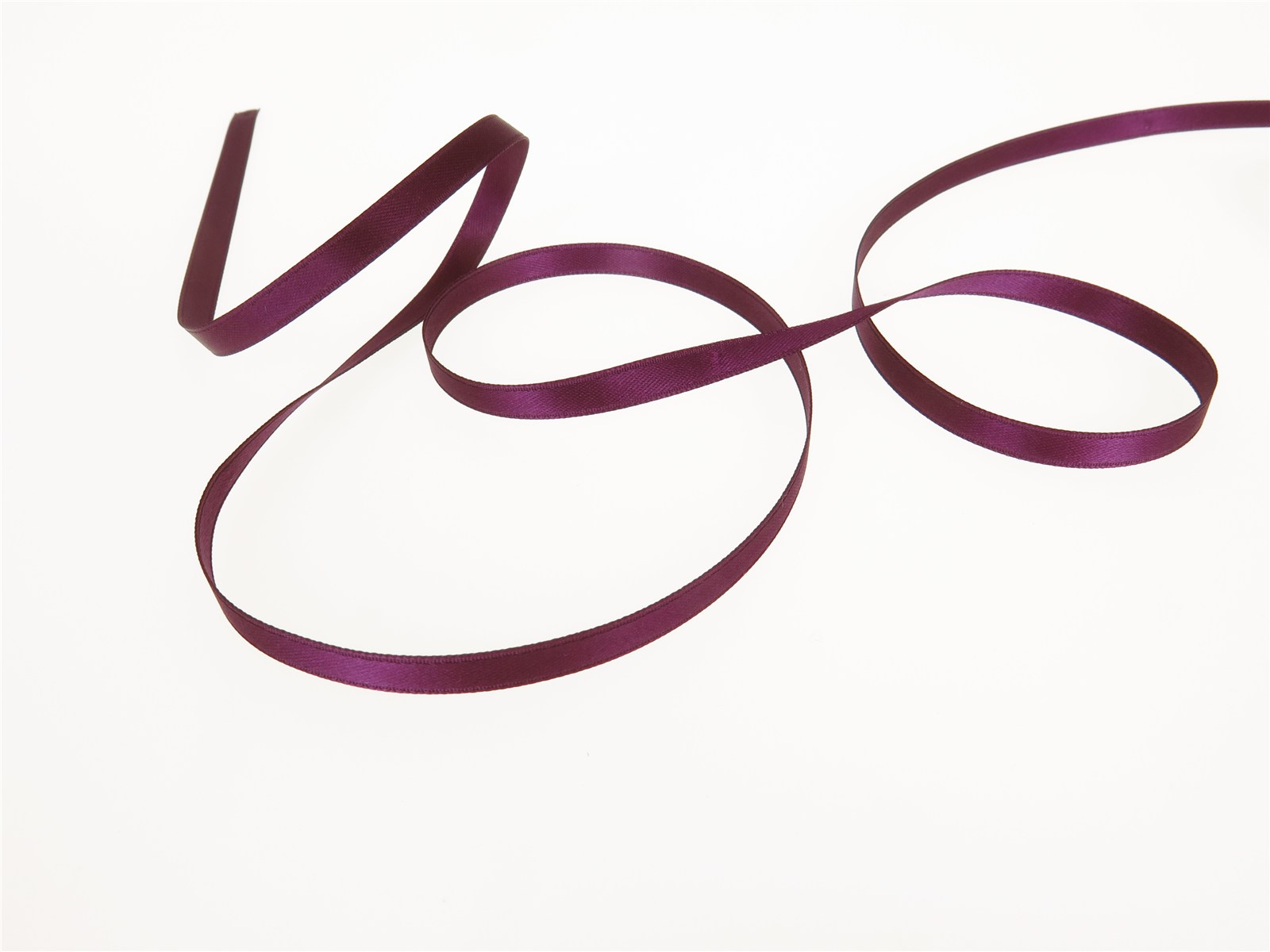 Double Face Satin Ribbon - Plain - 97 Mauve - 6 mm