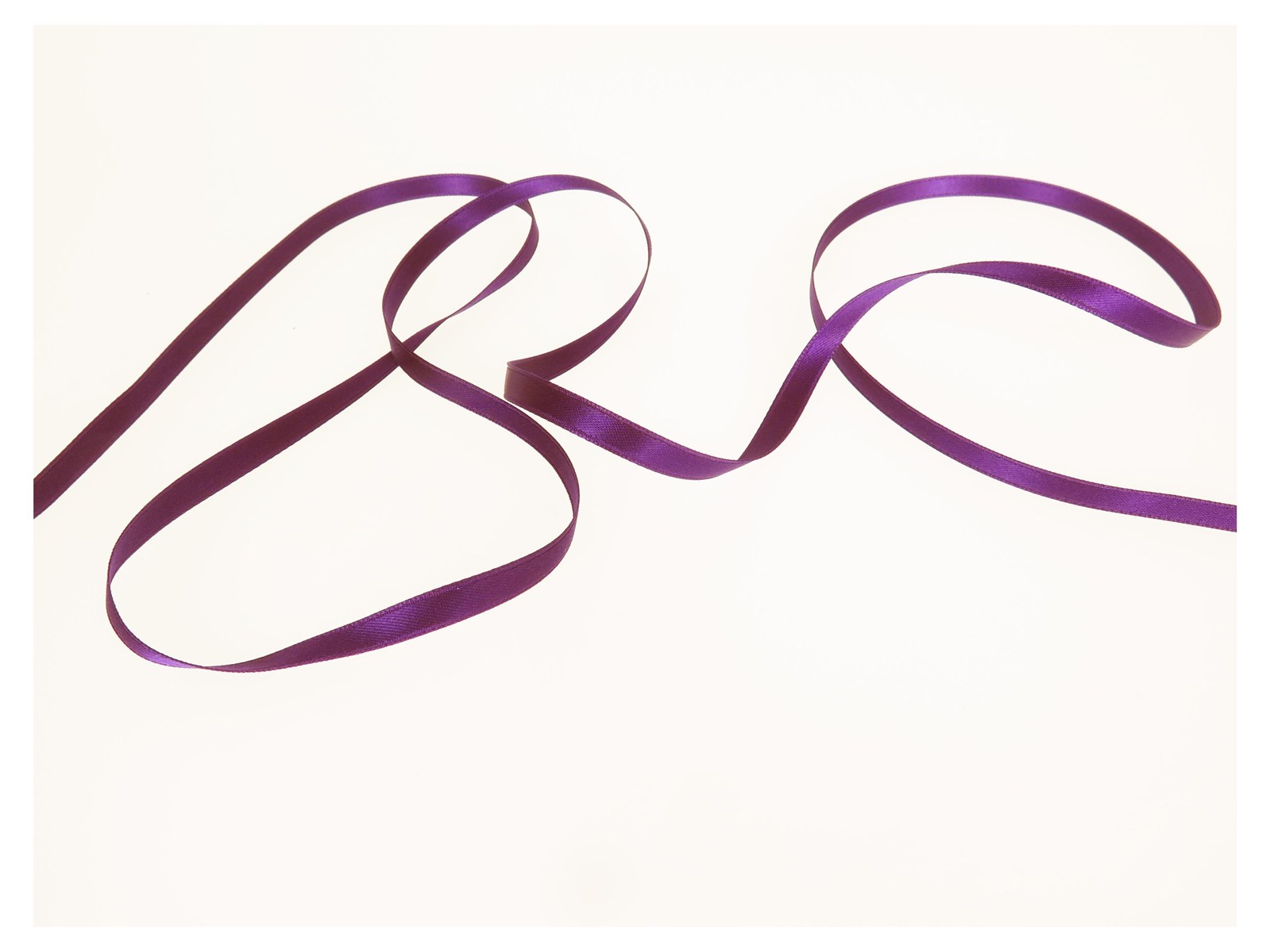 Double Face Satin Ribbon - Plain - 52 Eveque - 6 mm