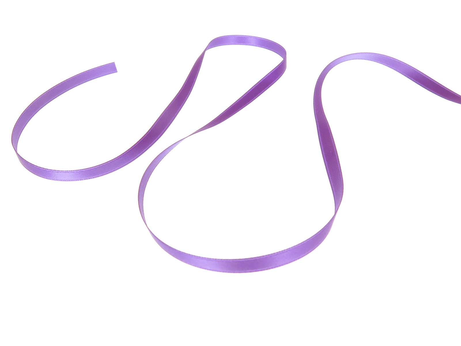 Double Face Satin Ribbon - Plain - 96 Violet - 6 mm