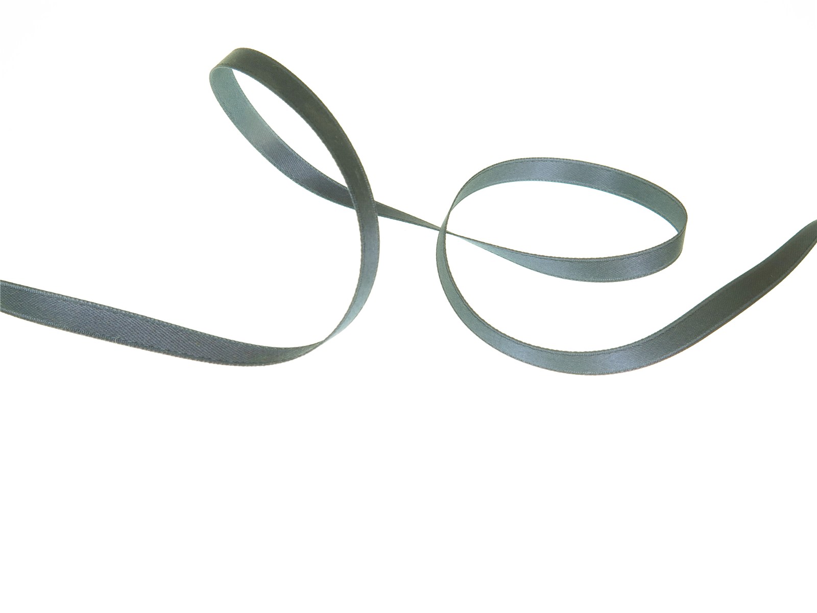 Double Face Satin Ribbon - Plain - 42 Pigeon - 6 mm