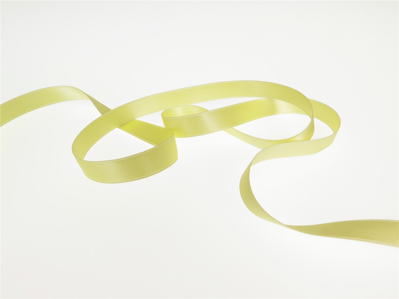 Ruban Satin double face - uni - 11 Citron - 10 mm