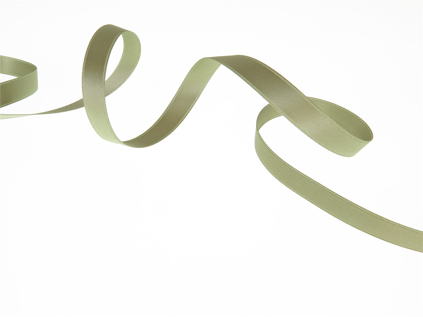 Double Face Satin Ribbon - Plain - 50 Khaki - 10 mm