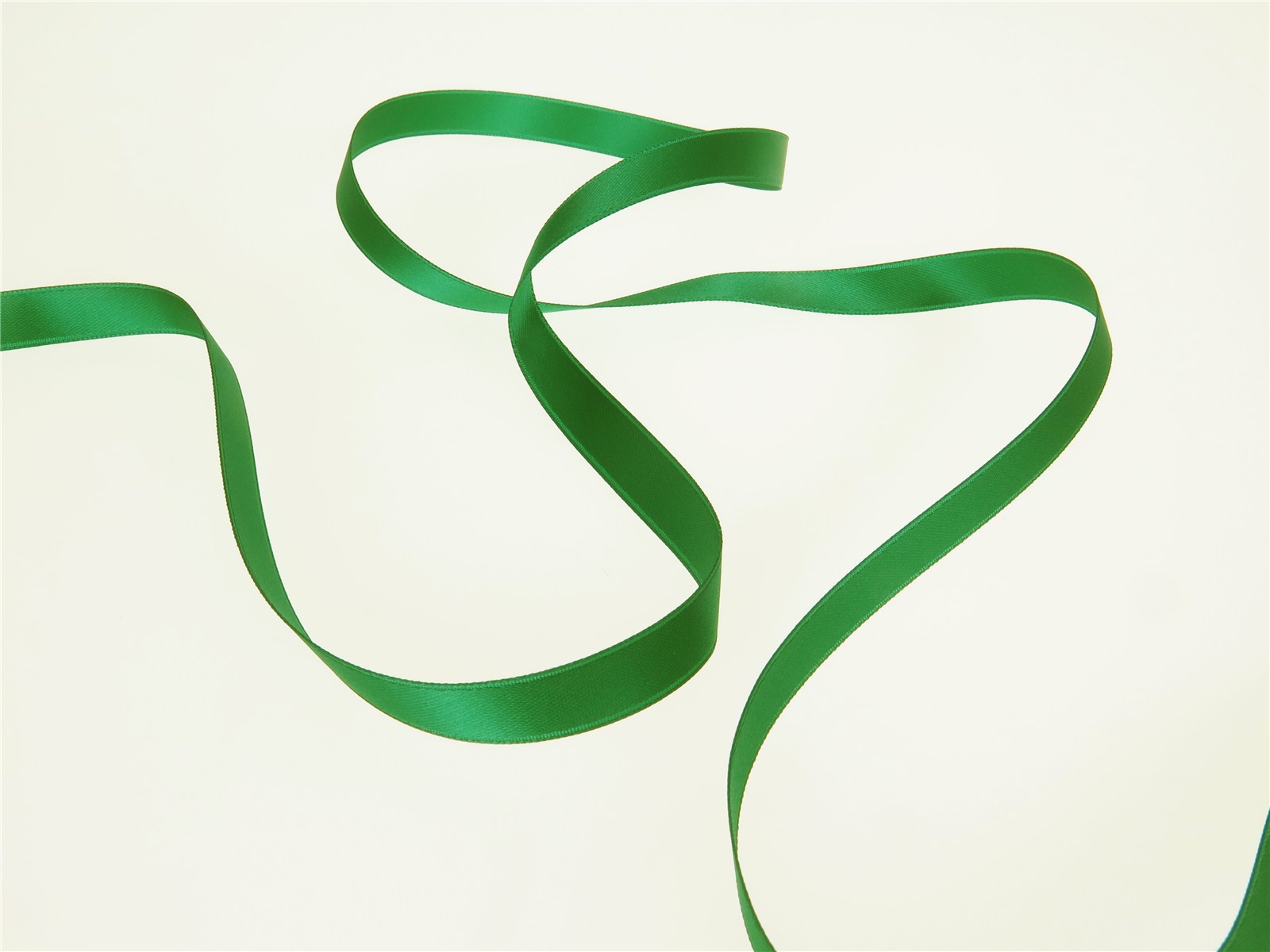 Ruban Satin double face - uni - 18 Emeraude - 10 mm