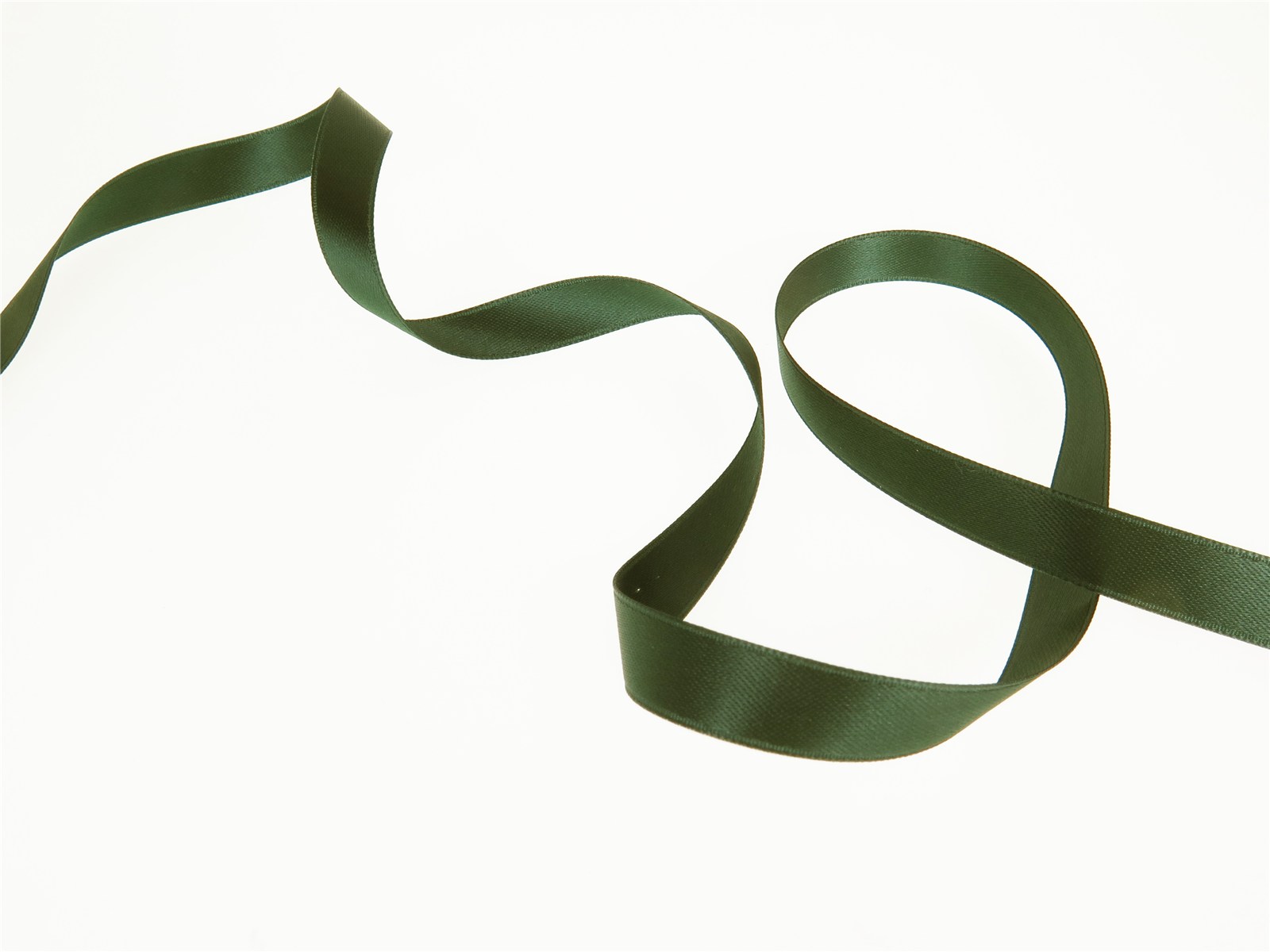 Double Face Satin Ribbon - Plain - 69 Foret - 10 mm