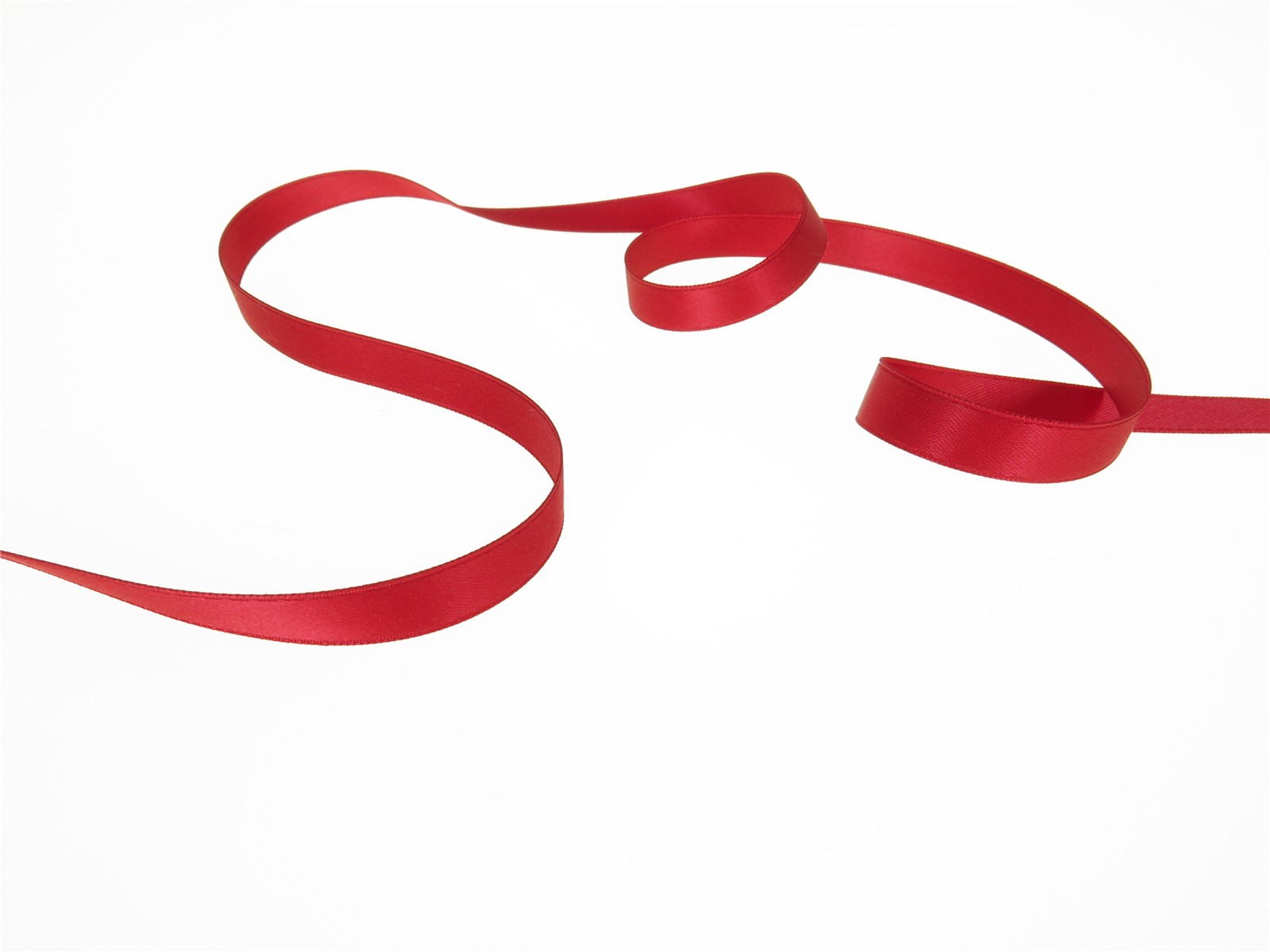 Ruban Satin double face - uni - 41 Cardinal - 10 mm