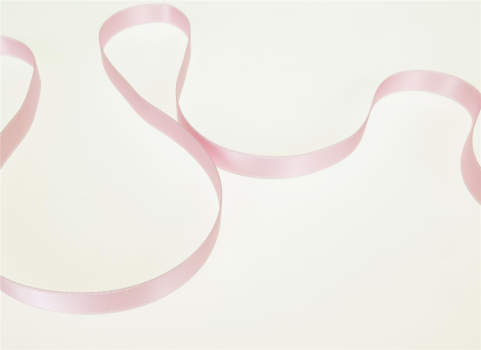 Ruban Satin double face - uni - 225 Almond Blossom - 10 mm