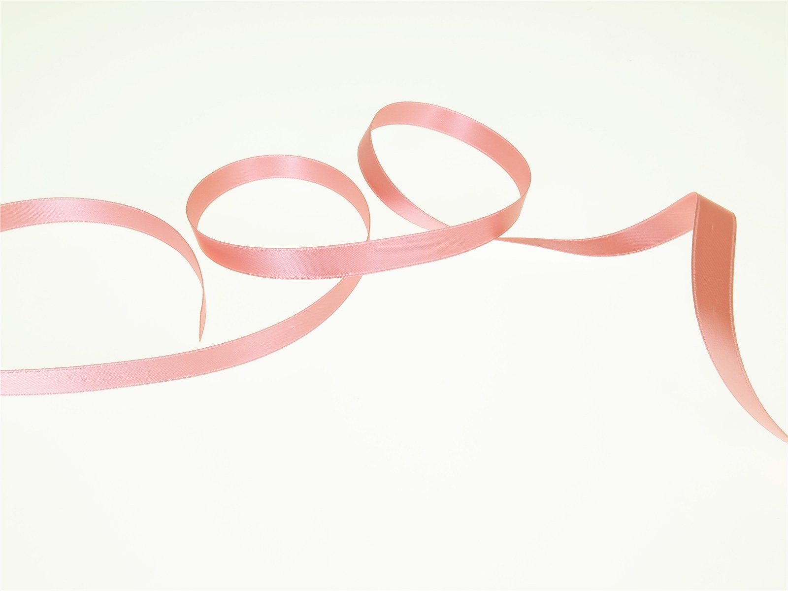 Double Face Satin Ribbon - Plain - 57 Bois de Rose - 10 mm