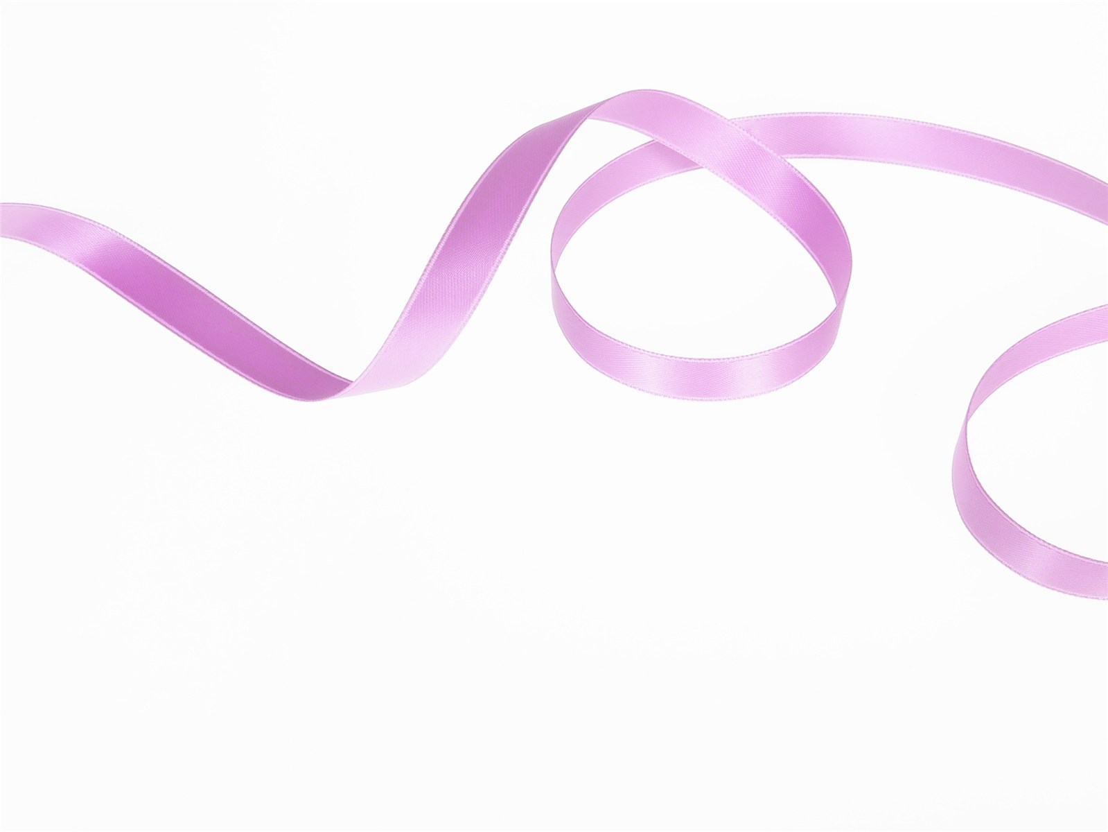 Double Face Satin Ribbon - Plain - 423 Lilas - 10 mm