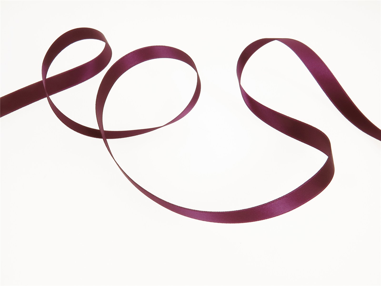 Ruban Satin double face - uni - 97 Mauve - 10 mm