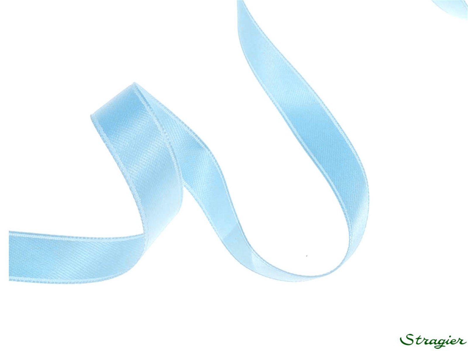 Double Face Satin Ribbon - Plain - 37 Ciel - 10 mm