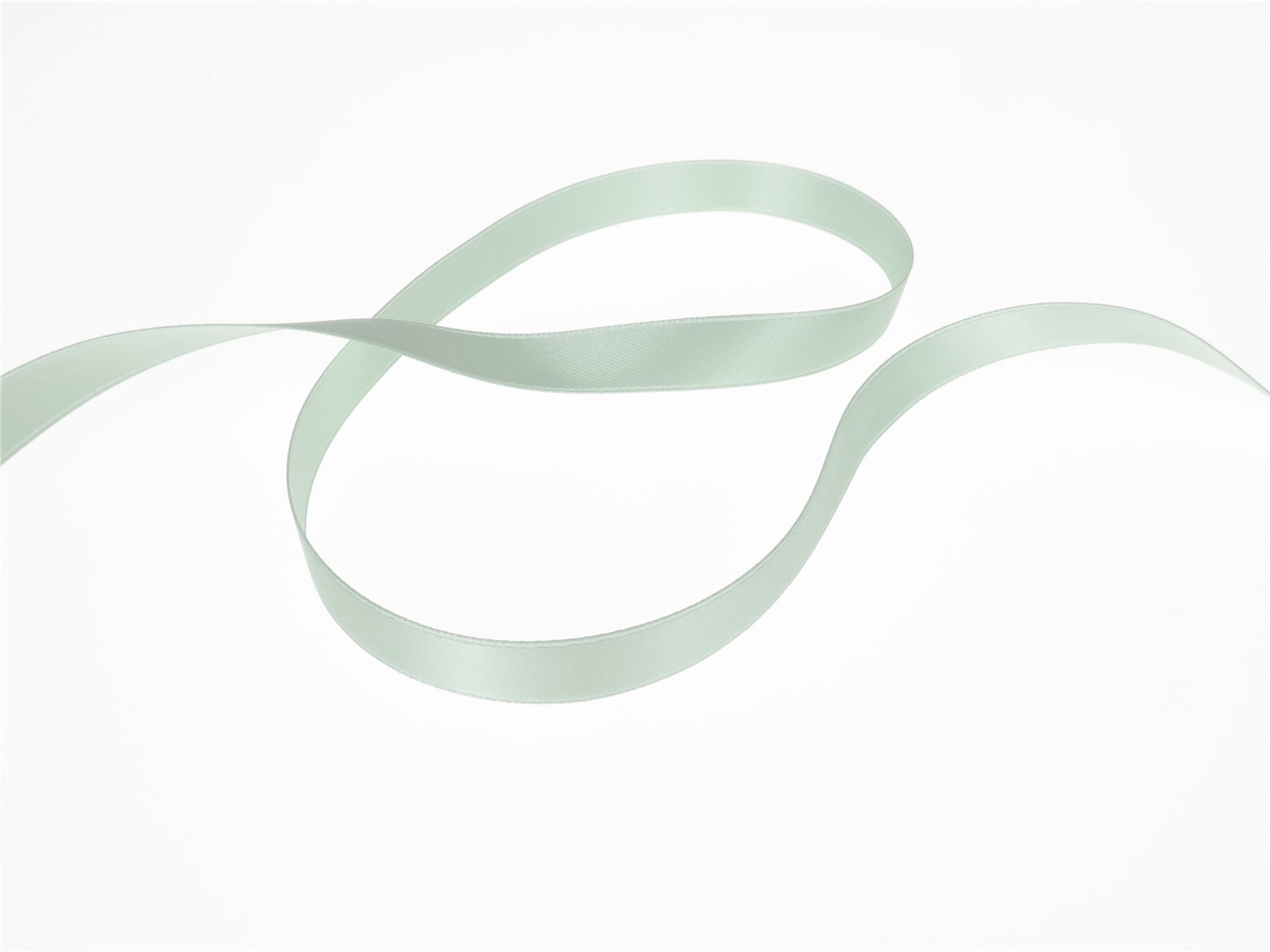Double Face Satin Ribbon - Plain - 302 Menthe - 10 mm