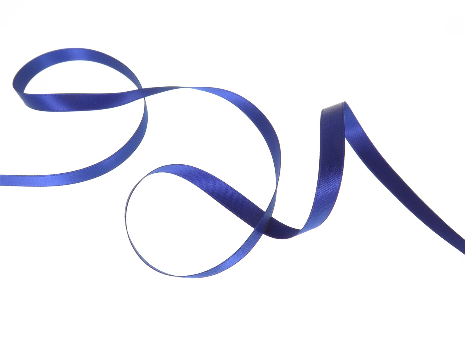 Ruban Satin double face - uni - 40 Royal - 10 mm