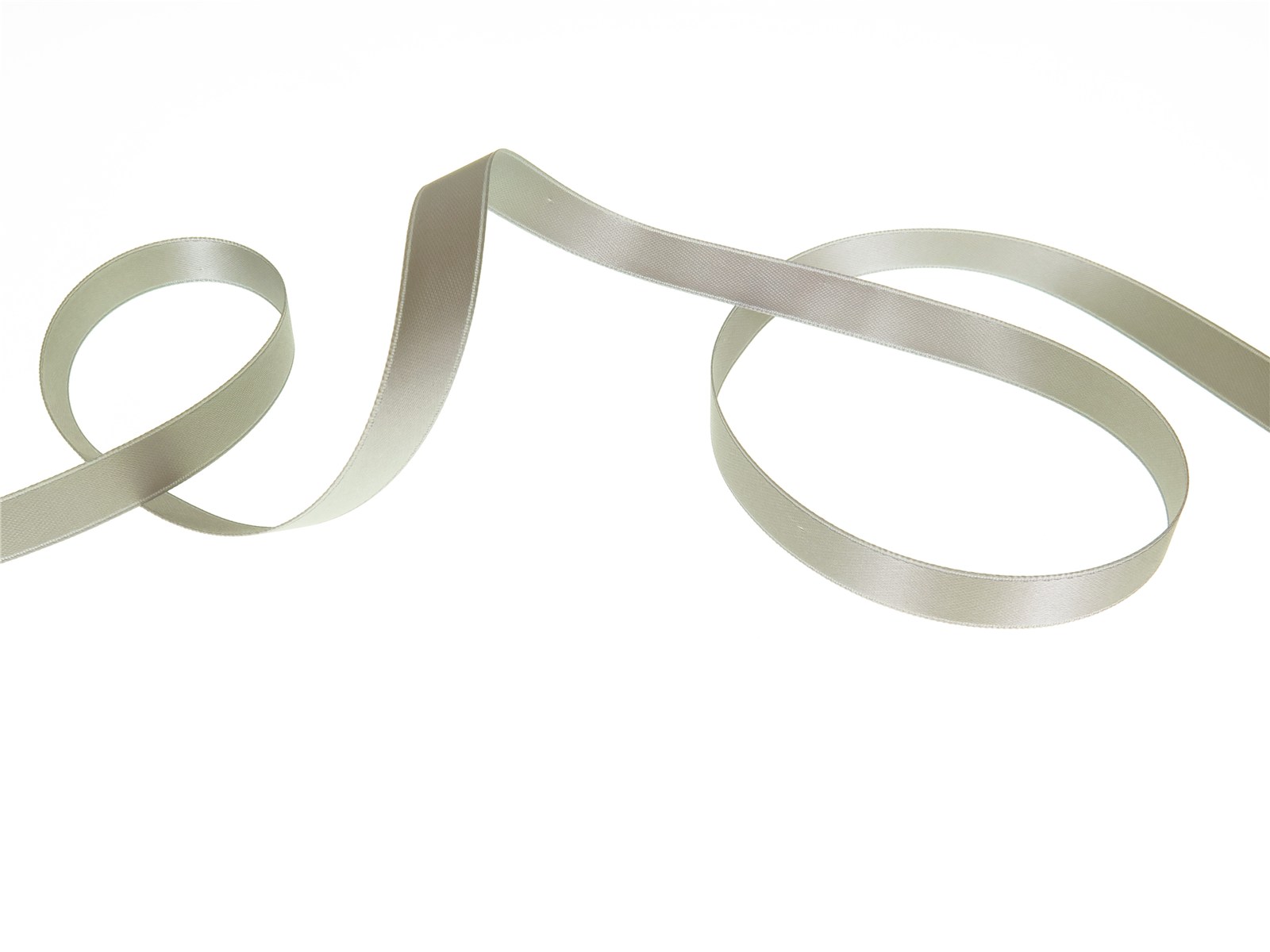 Ruban Satin double face - uni - 36 Grey - 10 mm