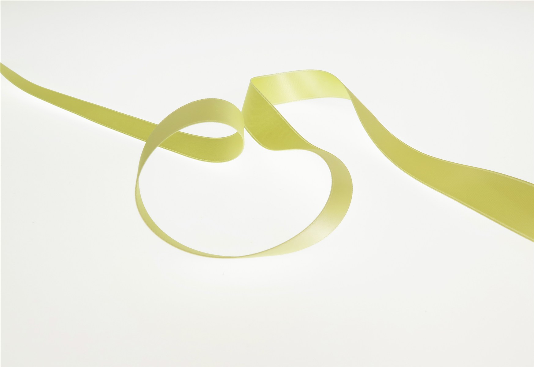 Double Face Satin Ribbon - Plain - 11 Citron - 16 mm