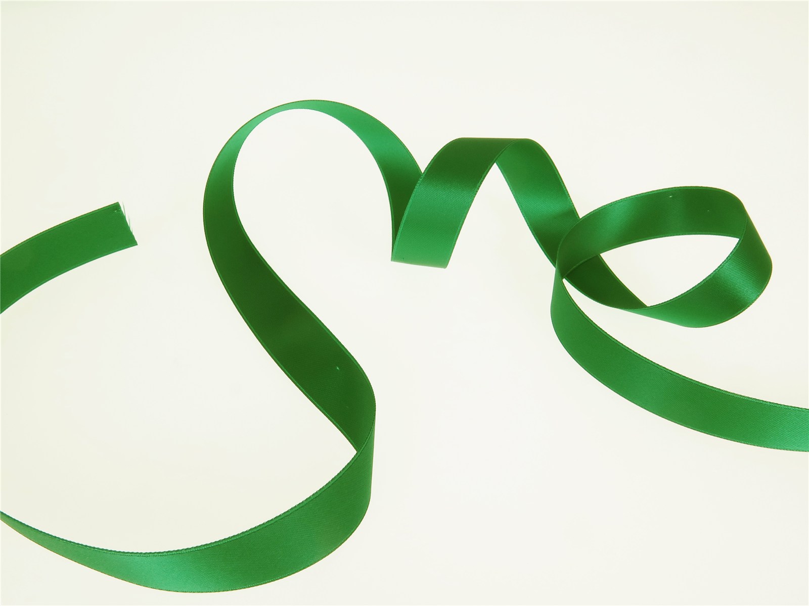 Ruban Satin double face - uni - 18 Emeraude - 16 mm