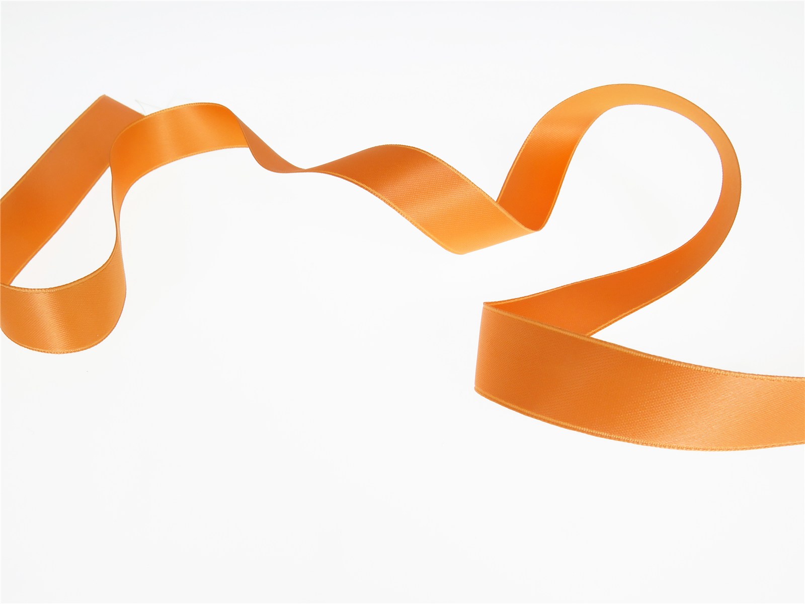 Double Face Satin Ribbon - Plain - 105 Pfirsich - 16 mm