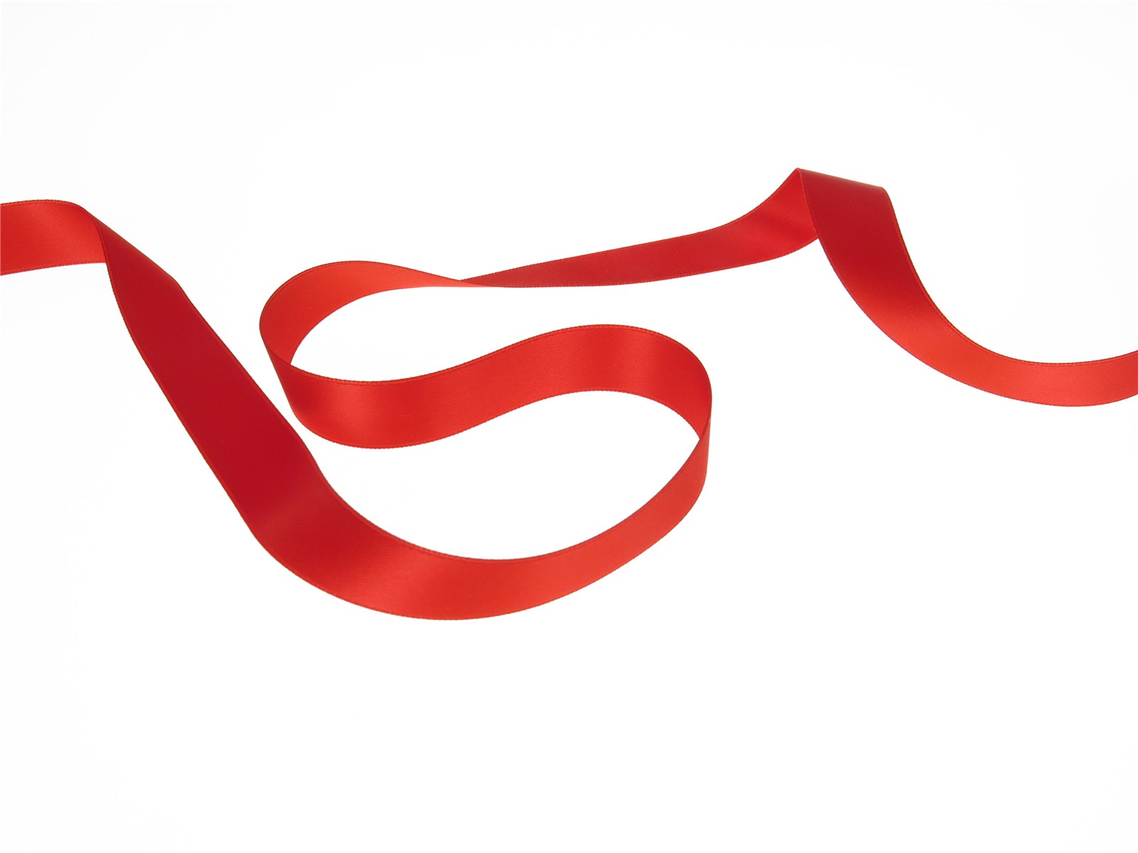 Ruban Satin double face - uni - 25 Flame - 16 mm