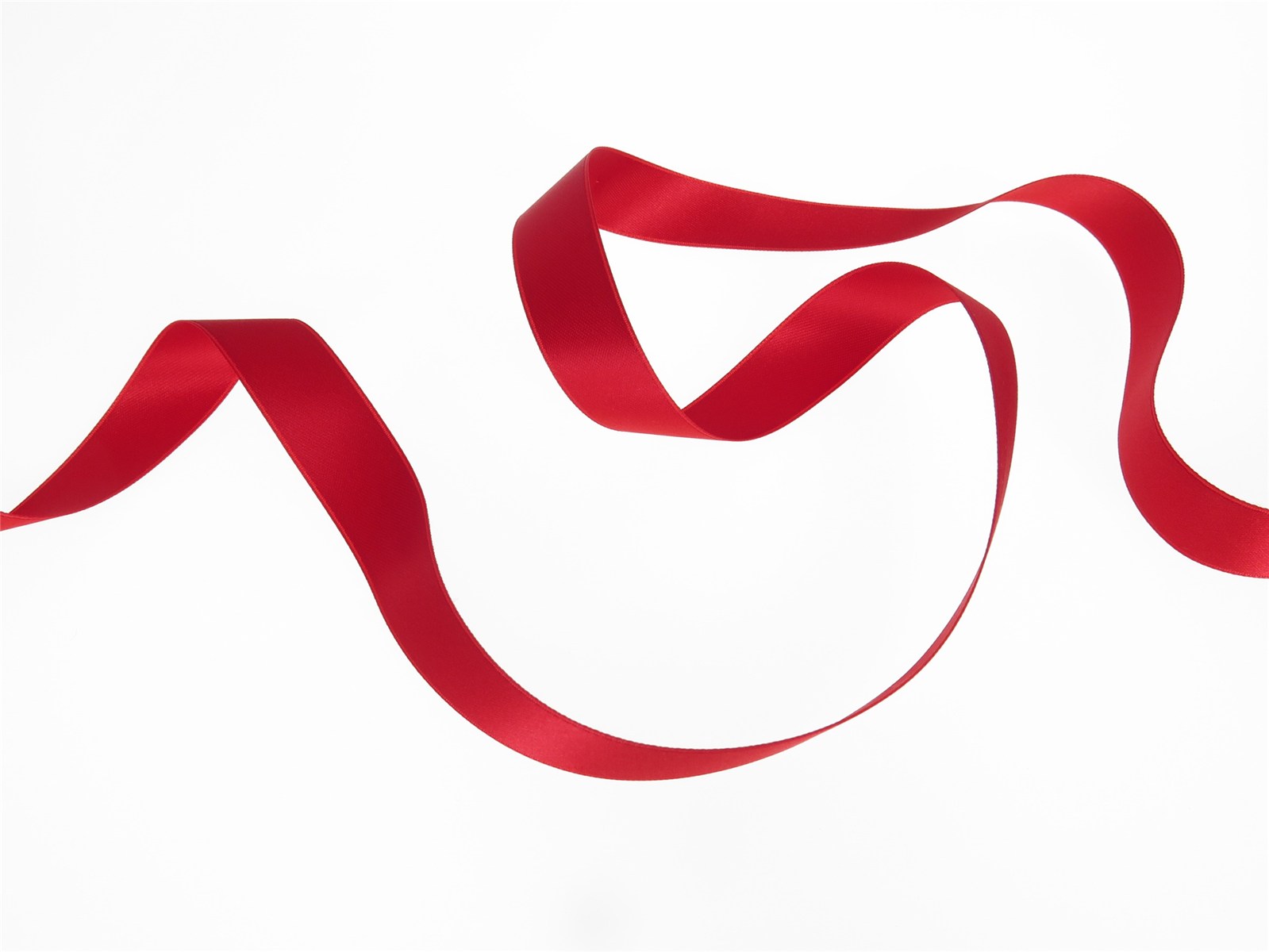 Double Face Satin Ribbon - Plain - 331 True Red - 16 mm