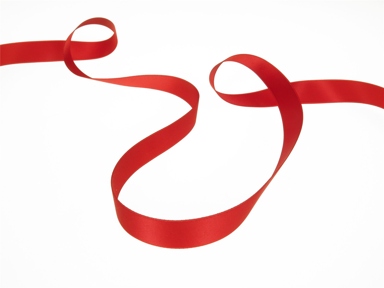Double Face Satin Ribbon - Plain - 41 Cardinal - 16 mm