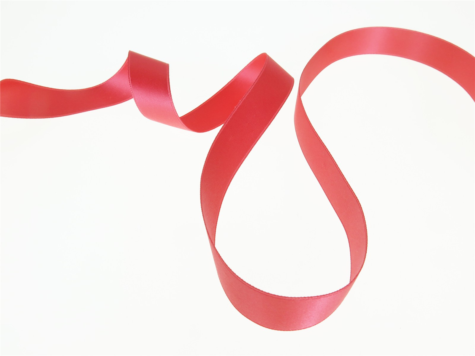 Double Face Satin Ribbon - Plain - 273 Rose Mauve - 16 mm