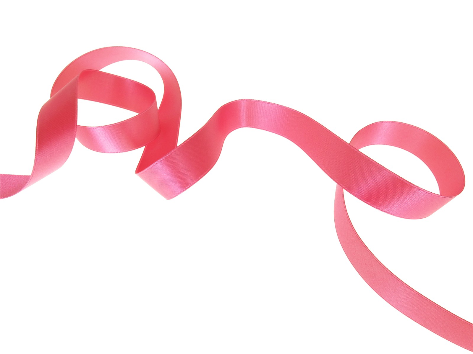 Double Face Satin Ribbon - Plain - 62 Shocking - 16 mm