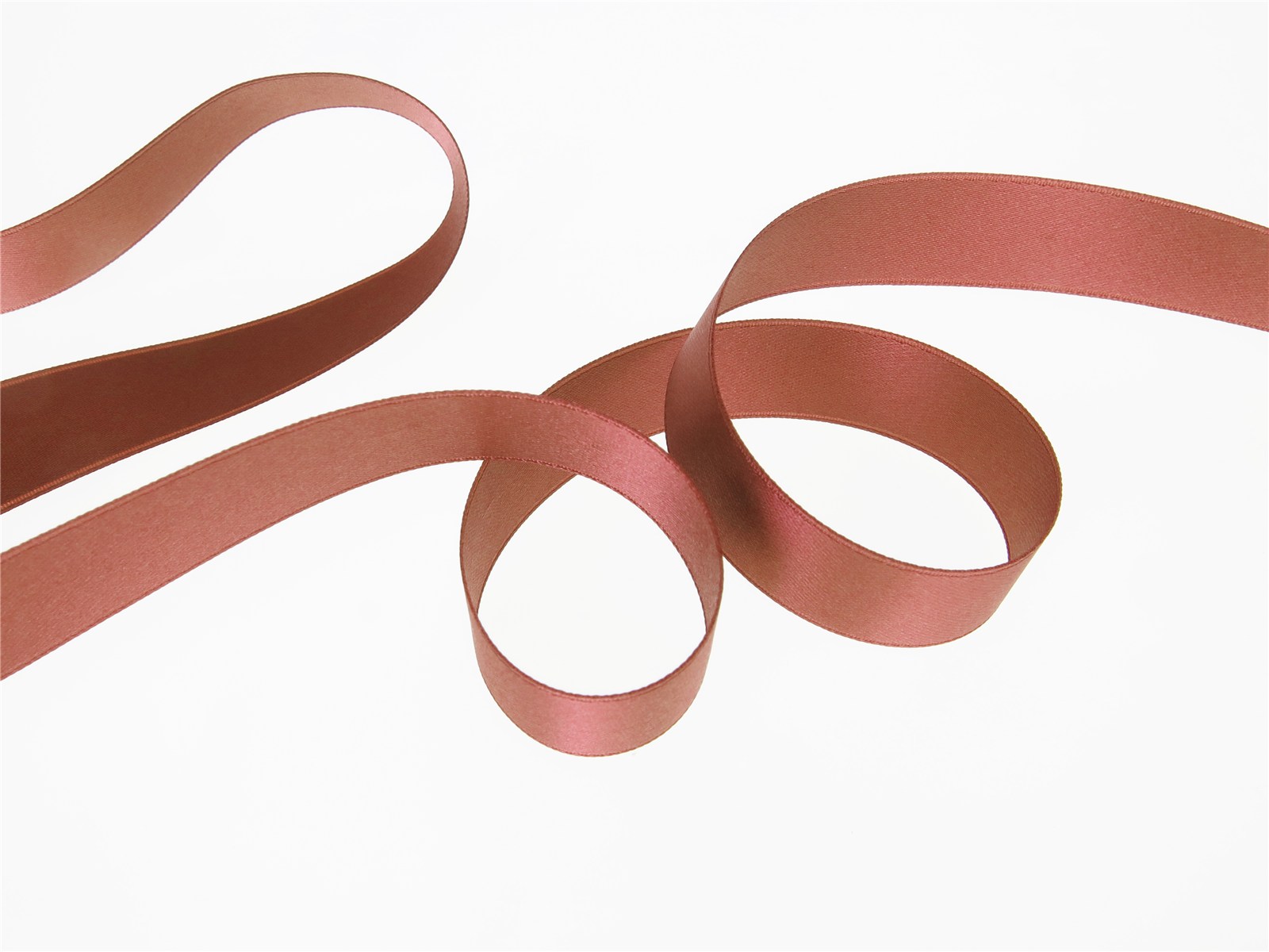 Double Face Satin Ribbon - Plain - 267 Alt Rosa - 16 mm