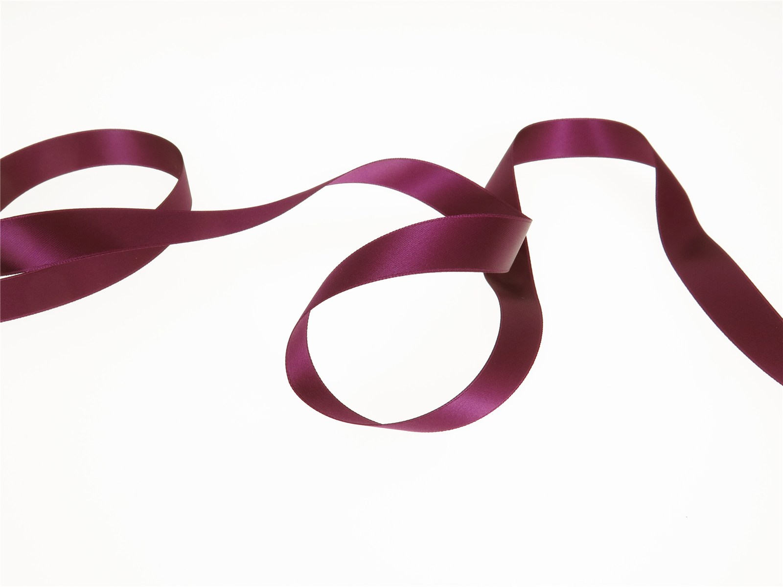 Ruban Satin double face - uni - 97 Mauve - 16 mm