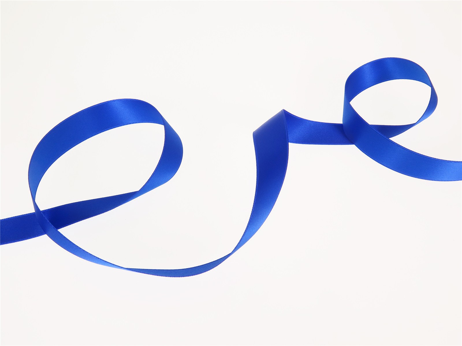 Double Face Satin Ribbon - Plain - 89 Blue - 16 mm