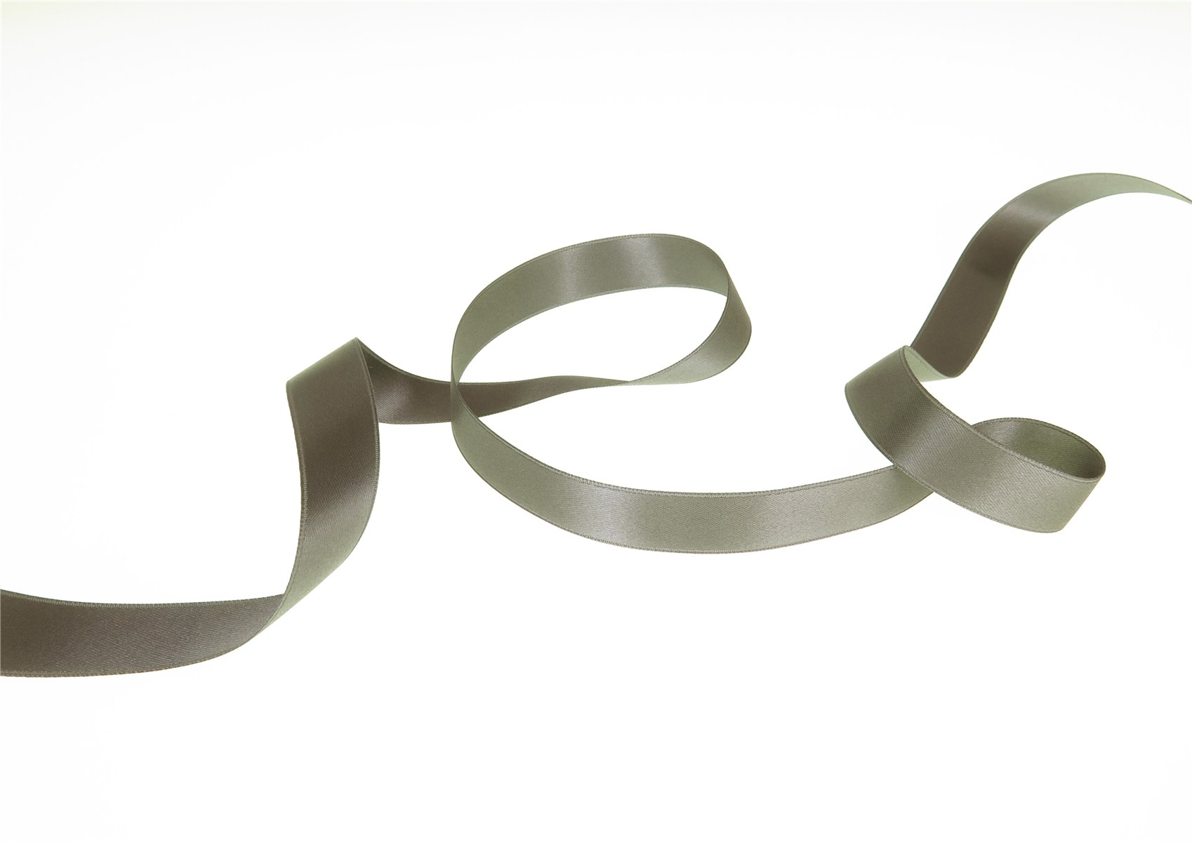 Ruban Satin double face - uni - 43 Elephant - 16 mm