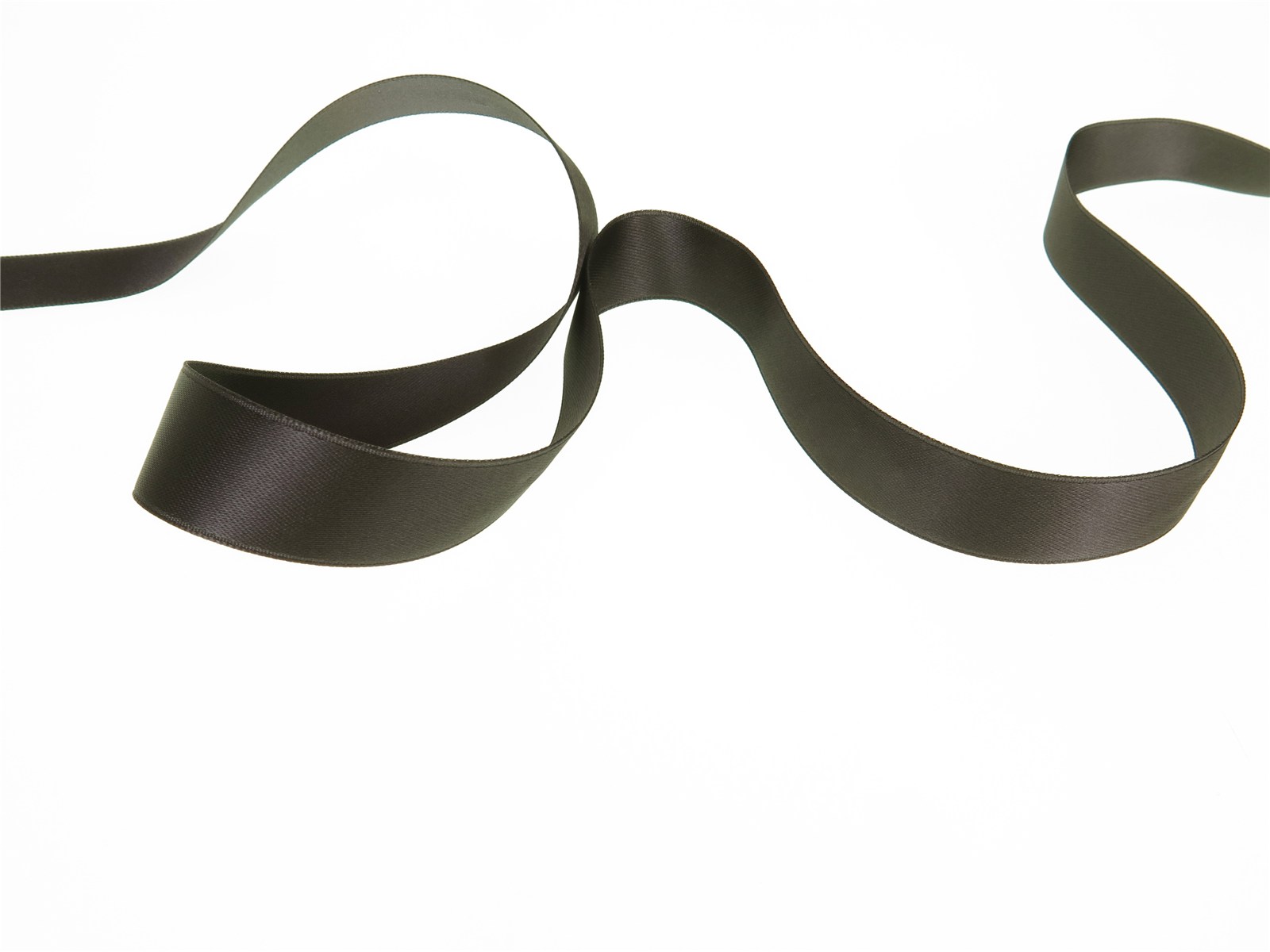 Double Face Satin Ribbon - Plain - 98 Taupe - 16 mm