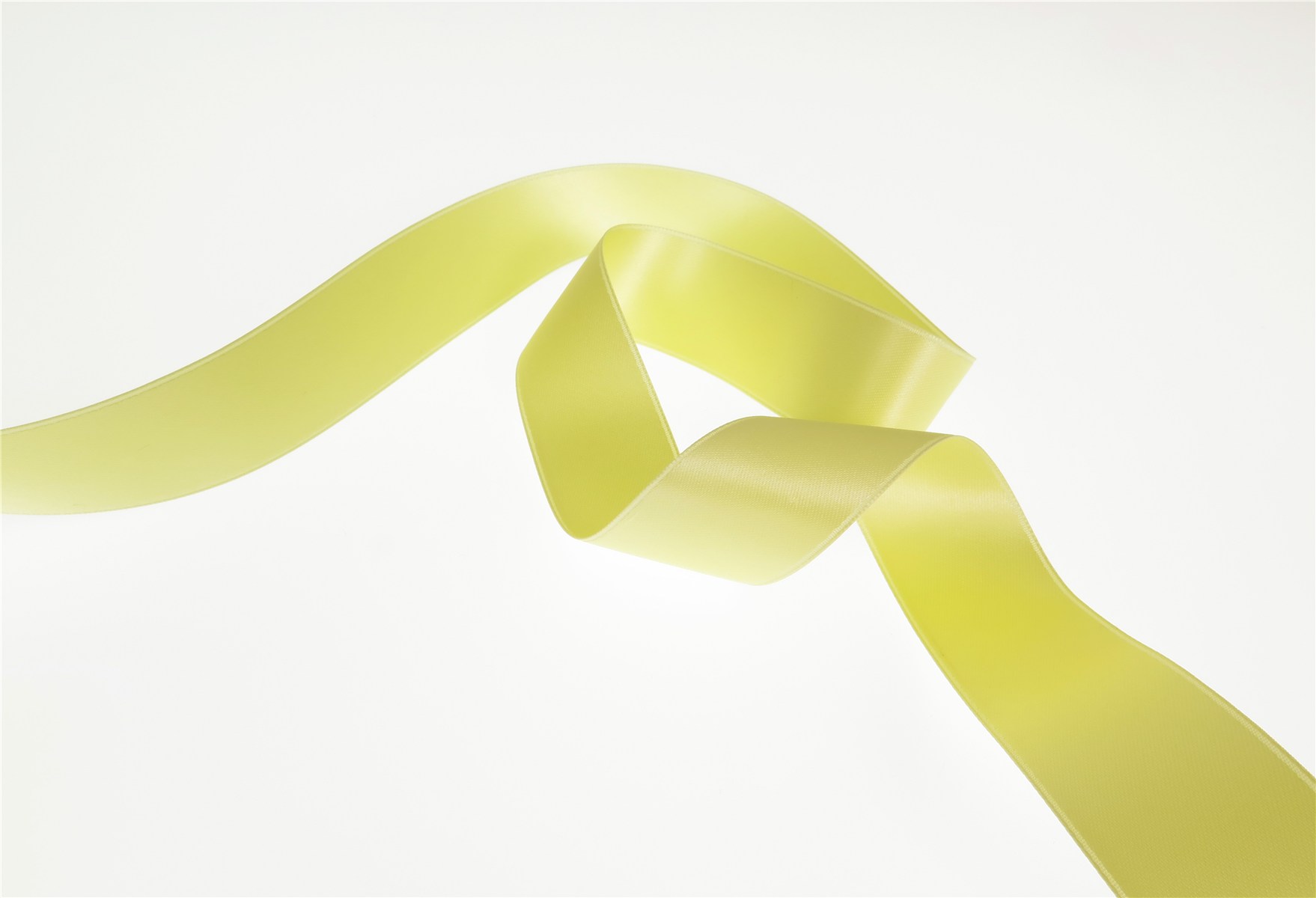 Double Face Satin Ribbon - Plain - 11 Citron - 25 mm