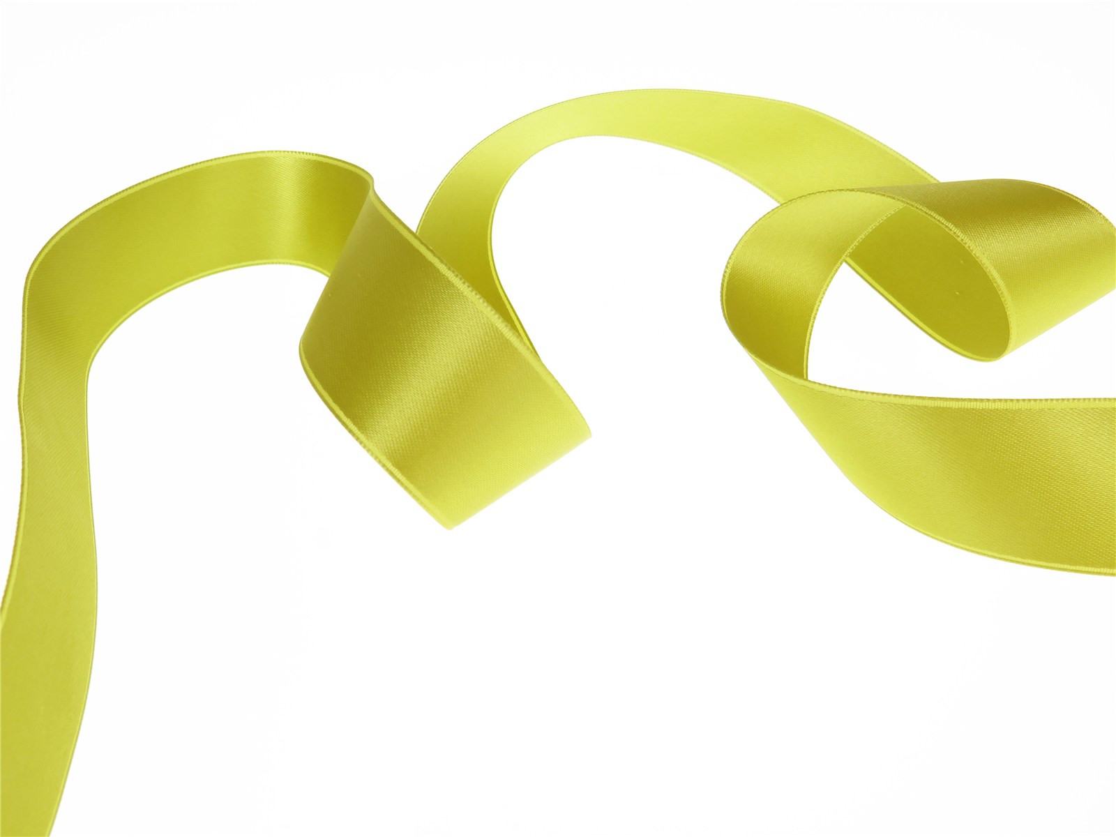 Double Face Satin Ribbon - Plain - 817 Cress Green - 25 mm